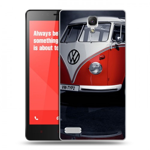 Дизайнерский силиконовый чехол для Xiaomi RedMi Note Volkswagen