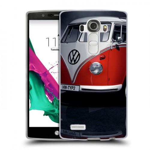 Дизайнерский пластиковый чехол для LG G4 Volkswagen