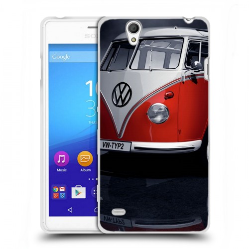 Дизайнерский пластиковый чехол для Sony Xperia C4 Volkswagen