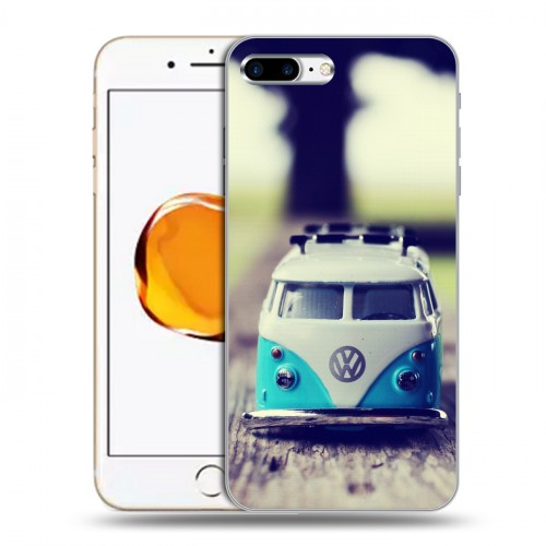 Дизайнерский пластиковый чехол для Iphone 7 Plus / 8 Plus Volkswagen