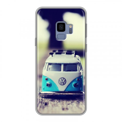 Дизайнерский пластиковый чехол для Samsung Galaxy S9 Volkswagen