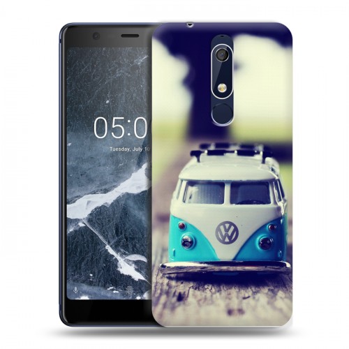 Дизайнерский пластиковый чехол для Nokia 5.1 Volkswagen