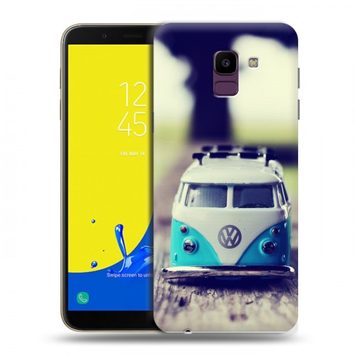 Дизайнерский пластиковый чехол для Samsung Galaxy J6 Volkswagen