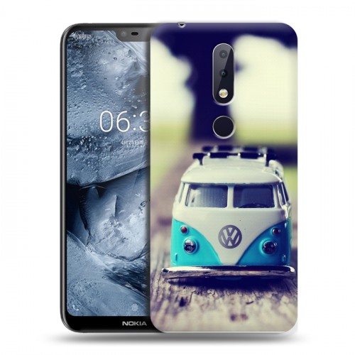 Дизайнерский пластиковый чехол для Nokia 6.1 Plus Volkswagen