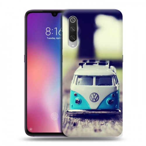 Дизайнерский силиконовый с усиленными углами чехол для Xiaomi Mi9 Volkswagen