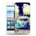 Дизайнерский пластиковый чехол для Huawei Ascend D2 Volkswagen