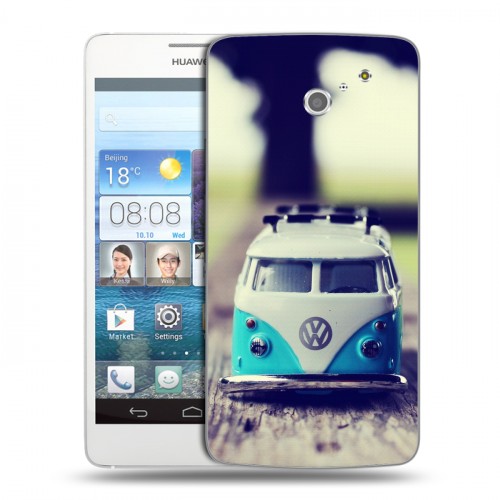 Дизайнерский пластиковый чехол для Huawei Ascend D2 Volkswagen