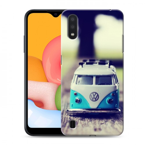 Дизайнерский силиконовый чехол для Samsung Galaxy M01 Volkswagen