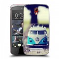 Дизайнерский пластиковый чехол для HTC Desire 500 Volkswagen