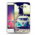 Дизайнерский пластиковый чехол для LG L60 Volkswagen