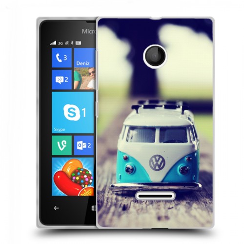 Дизайнерский пластиковый чехол для Microsoft Lumia 435 Volkswagen