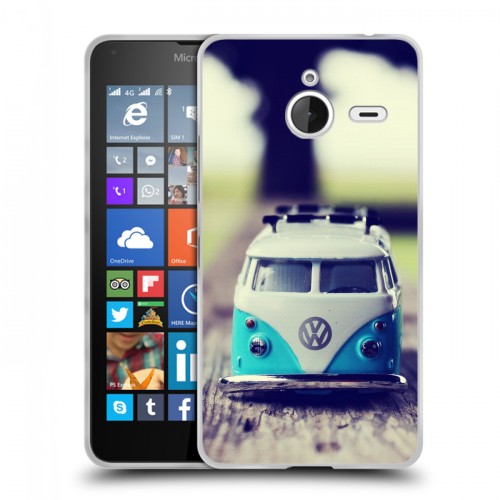 Дизайнерский пластиковый чехол для Microsoft Lumia 640 XL Volkswagen