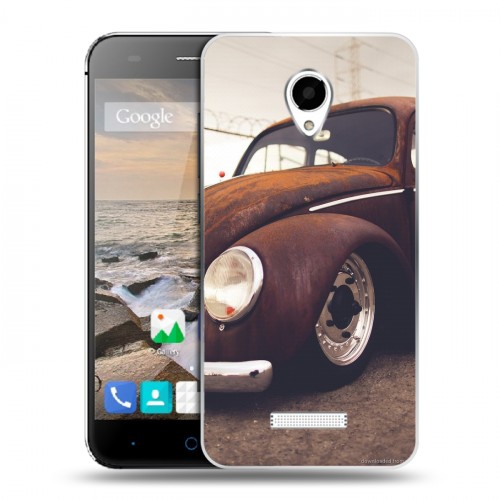 Дизайнерский силиконовый чехол для Micromax Canvas Spark Volkswagen