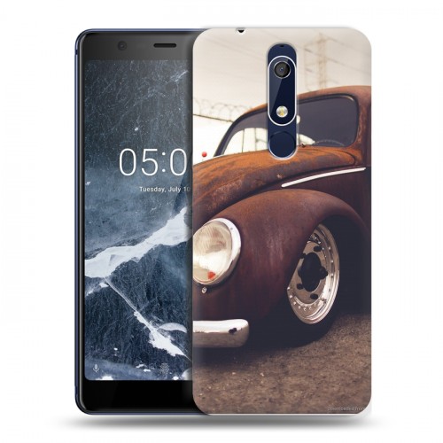 Дизайнерский пластиковый чехол для Nokia 5.1 Volkswagen