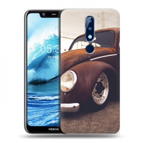 Дизайнерский силиконовый чехол для Nokia 5.1 Plus Volkswagen