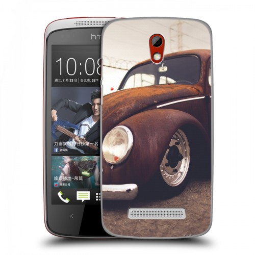 Дизайнерский пластиковый чехол для HTC Desire 500 Volkswagen