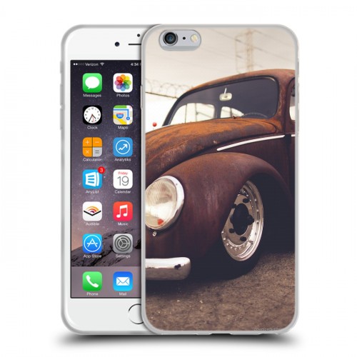 Дизайнерский силиконовый чехол для Iphone 6 Plus/6s Plus Volkswagen