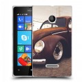 Дизайнерский пластиковый чехол для Microsoft Lumia 435 Volkswagen