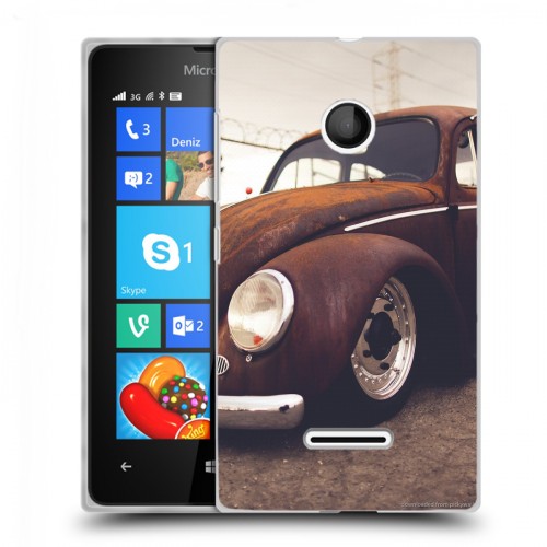 Дизайнерский пластиковый чехол для Microsoft Lumia 435 Volkswagen