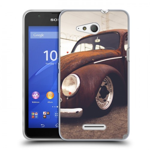 Дизайнерский пластиковый чехол для Sony Xperia E4g Volkswagen