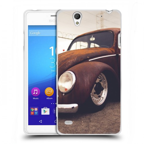 Дизайнерский пластиковый чехол для Sony Xperia C4 Volkswagen