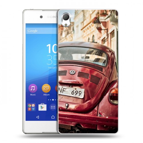 Дизайнерский пластиковый чехол для Sony Xperia Z3+ Volkswagen