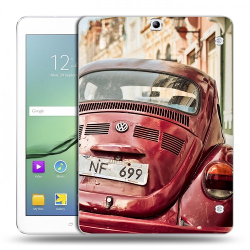 Дизайнерский силиконовый чехол для Samsung Galaxy Tab S2 9.7 Volkswagen