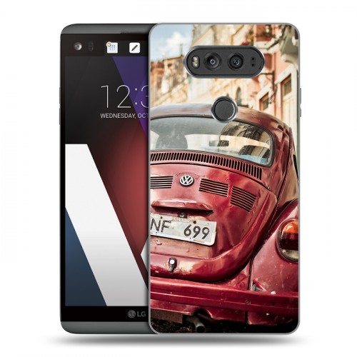 Дизайнерский пластиковый чехол для LG V20 Volkswagen