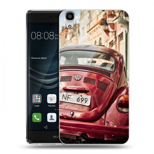 Дизайнерский пластиковый чехол для Huawei Y6II Volkswagen