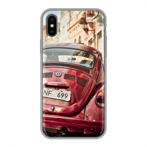 Дизайнерский силиконовый чехол для Iphone x10 Volkswagen