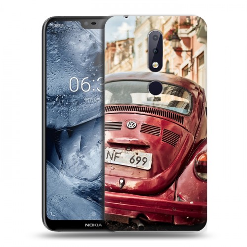 Дизайнерский пластиковый чехол для Nokia 6.1 Plus Volkswagen