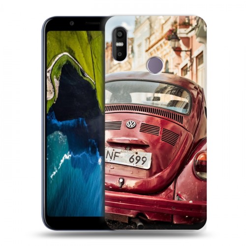 Дизайнерский пластиковый чехол для HTC U12 Life Volkswagen