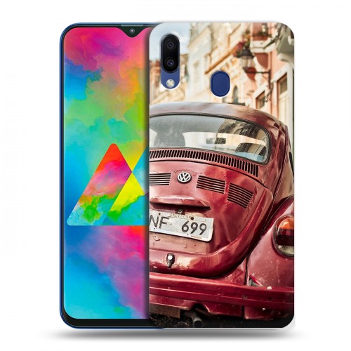 Дизайнерский пластиковый чехол для Samsung Galaxy M20 Volkswagen