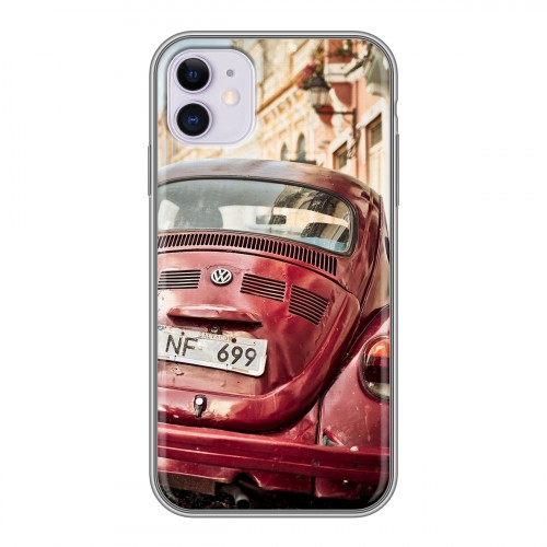 Дизайнерский силиконовый чехол для Iphone 11 Volkswagen