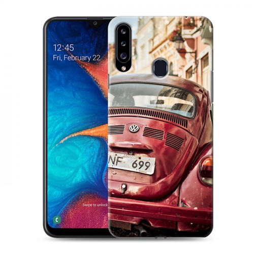 Дизайнерский пластиковый чехол для Samsung Galaxy A20s Volkswagen