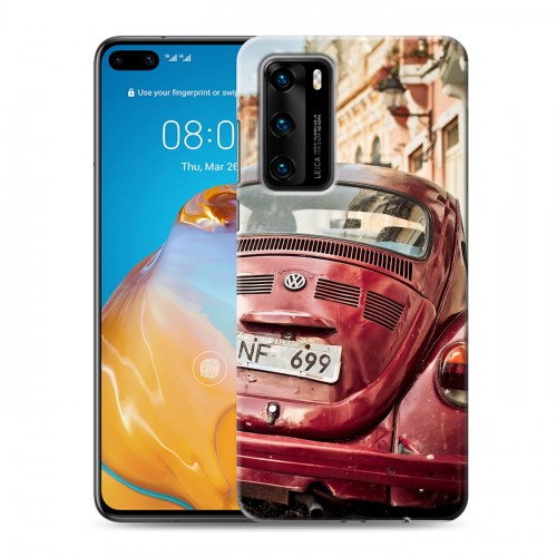 Дизайнерский пластиковый чехол для Huawei P40 Volkswagen