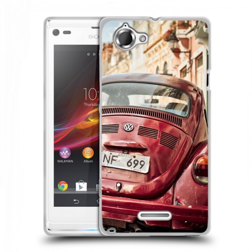 Дизайнерский силиконовый чехол для Sony Xperia L Volkswagen