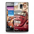 Дизайнерский пластиковый чехол для Huawei Ascend P1 Volkswagen