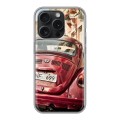 Дизайнерский силиконовый чехол для Iphone 15 Pro Volkswagen