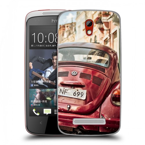 Дизайнерский пластиковый чехол для HTC Desire 500 Volkswagen