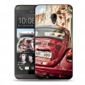 Дизайнерский пластиковый чехол для HTC Desire 700 Volkswagen