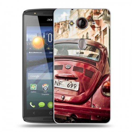 Дизайнерский пластиковый чехол для Acer Liquid E3 Volkswagen