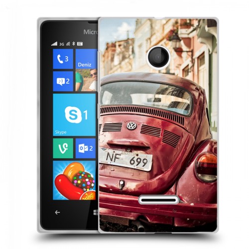 Дизайнерский пластиковый чехол для Microsoft Lumia 435 Volkswagen