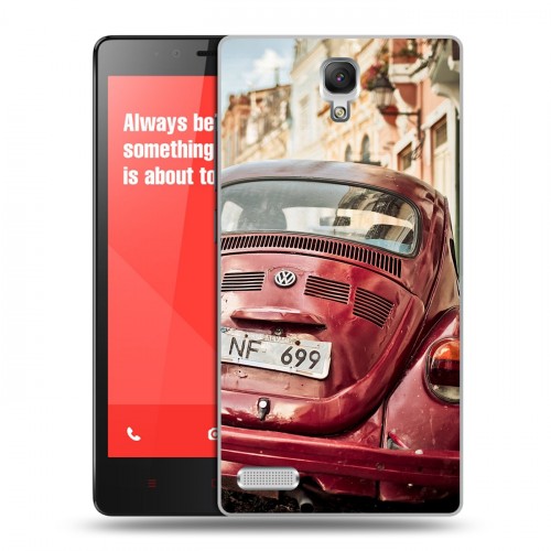 Дизайнерский силиконовый чехол для Xiaomi RedMi Note Volkswagen