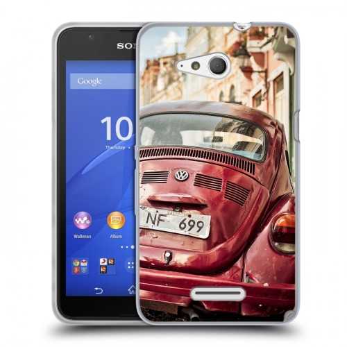 Дизайнерский пластиковый чехол для Sony Xperia E4g Volkswagen