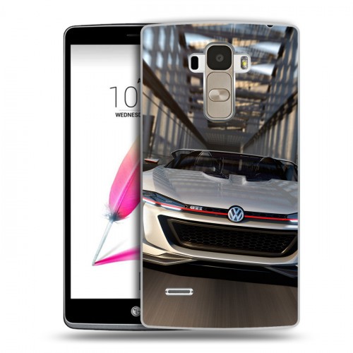 Дизайнерский силиконовый чехол для LG G4 Stylus Volkswagen