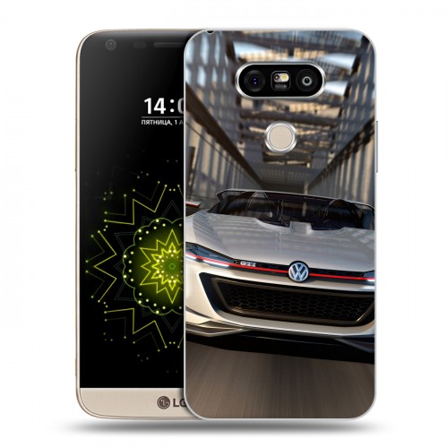 Дизайнерский пластиковый чехол для LG G5 Volkswagen