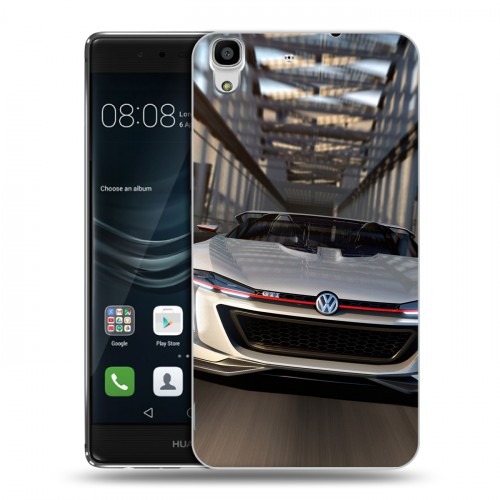 Дизайнерский пластиковый чехол для Huawei Y6II Volkswagen