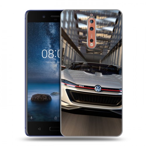 Дизайнерский пластиковый чехол для Nokia 8 Volkswagen