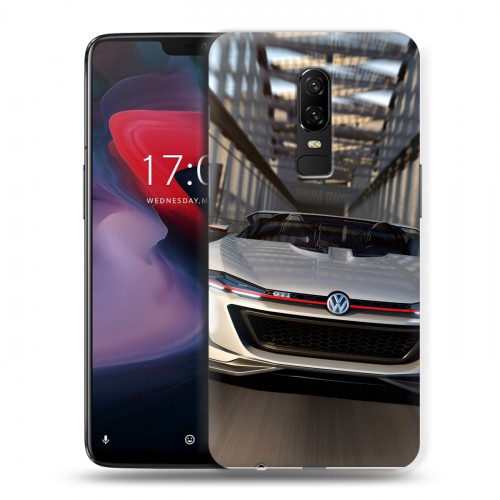 Дизайнерский пластиковый чехол для OnePlus 6 Volkswagen